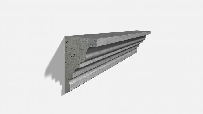 Zebra Parapet 7406-Bespoke - 120mm x 200mm