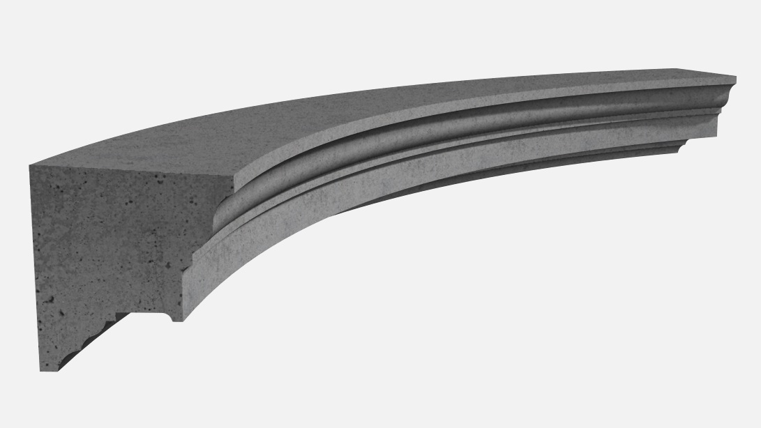 Sweep Concaving Template Bespoke